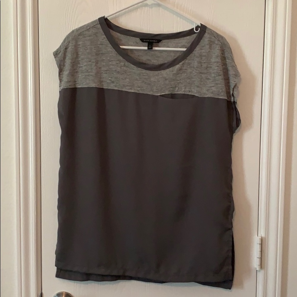 Banana Republic Sheer Top EUC Small